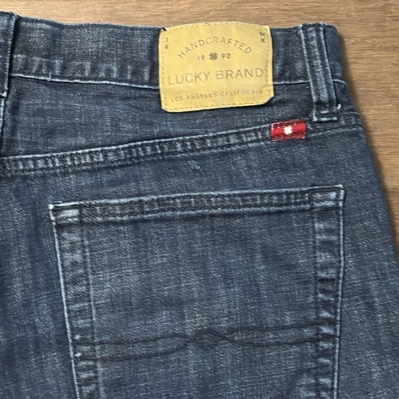 Lucky Brand 121 heritage slim men’s jeans- 32x32- blue denim, button fly - Picture 5 of 12